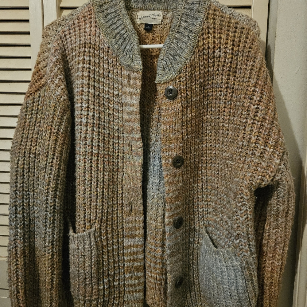 Universal Thread Multicolor Knit Cardigan